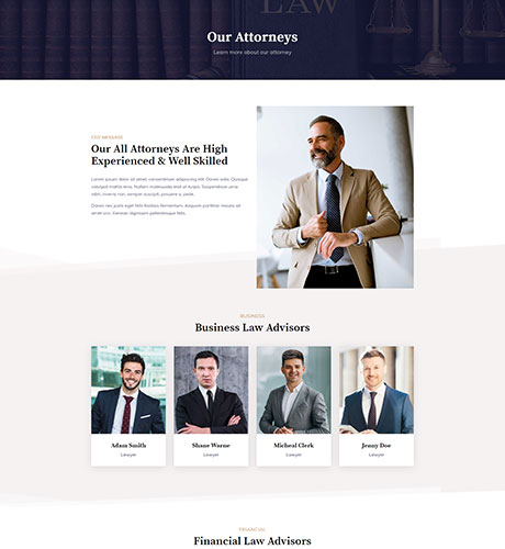 Our Attorneys - Law Firm