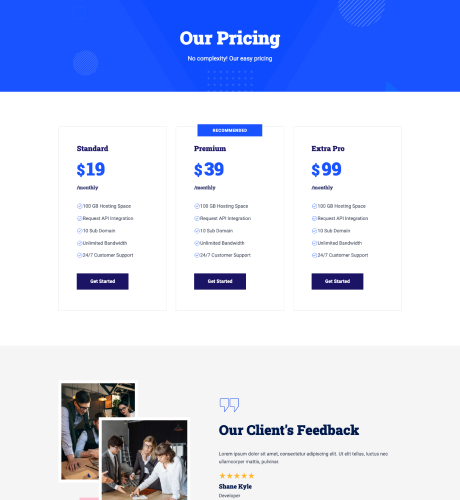 Pricing - Business Consultation