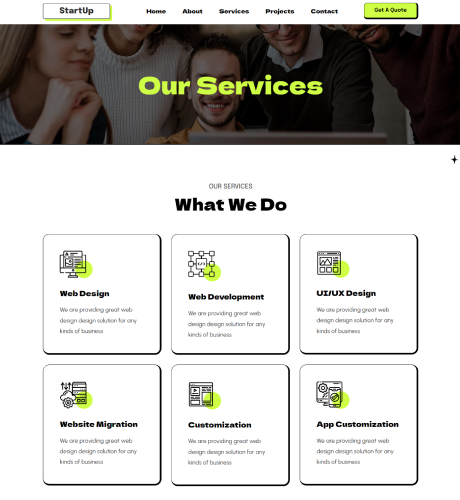 Startup - Services